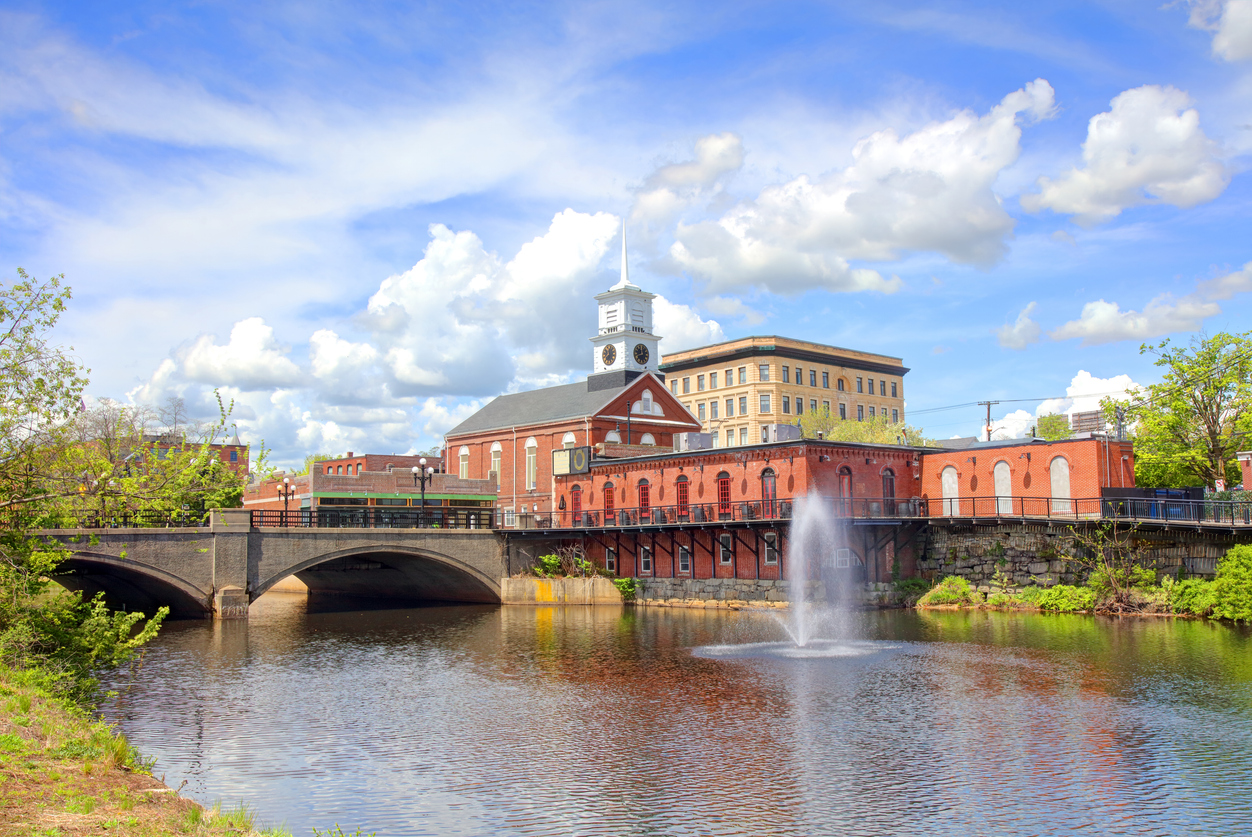 Panoramic Image of Nashua, NH